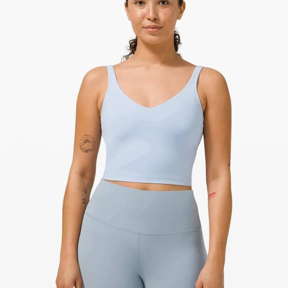Lululemon Athletica Linen Blue Align Tank